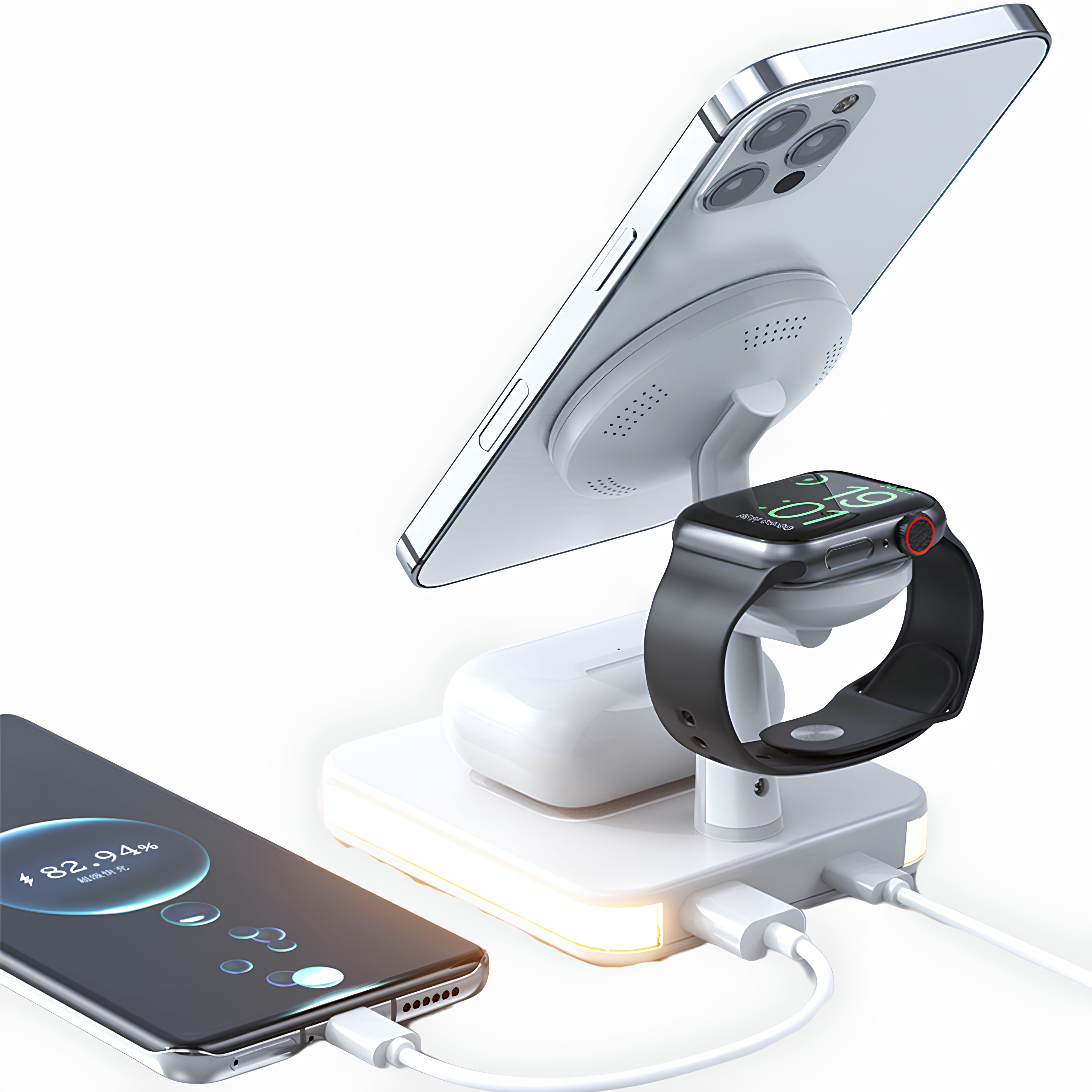 Carregador sem Fio com Luminária Trendy®