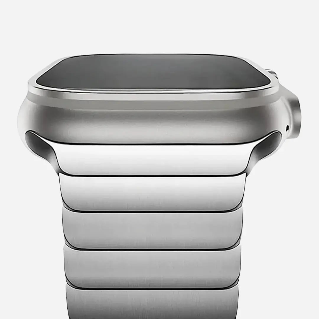 Pulseira de Aço Inoxidável Trendy® para Apple Watch