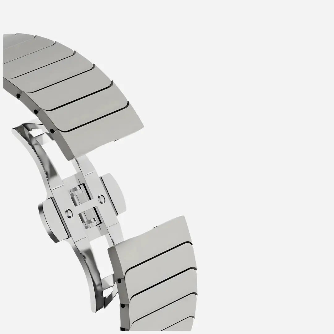 Pulseira de Aço Inoxidável Trendy® para Apple Watch